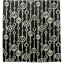 Motif abstrait élégant noir et blanc