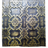 Rideaux De Douche motif africain en tissu boueux (Devant)