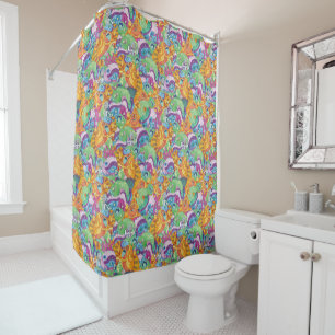 Rideaux De Douche Motif Alien du parti Rick Apocalypse