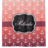 Rideaux De Douche Motif Ancre (Devant)