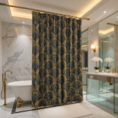 Rideaux De Douche Motif Arc Broderie Rétro