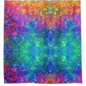 Rideaux De Douche Motif arc-en-ciel en verre tendu (Devant)