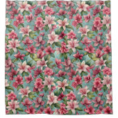 Rideaux De Douche Motif Azaleas en fleurs (Devant)