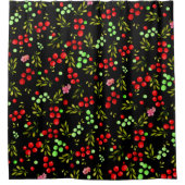 Rideaux De Douche Motif Berries (Devant)