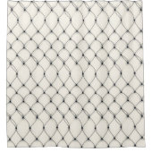 Rideaux De Douche Motif blanc élégant (Devant)