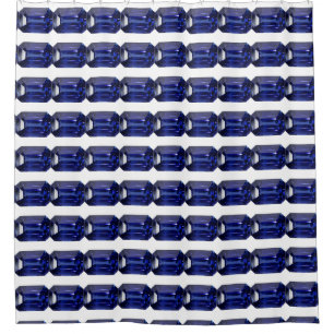 Rideaux De Douche Motif bleu