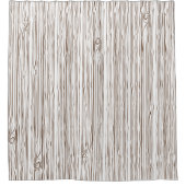Rideaux De Douche Motif Bois d'Arbre (Devant)