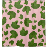 Rideaux De Douche Motif Broccoli (Devant)