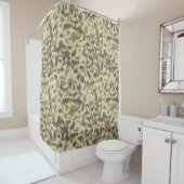 Rideaux De Douche Motif Camo (En situation)