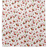 Rideaux De Douche Motif cerise 1 (Devant)