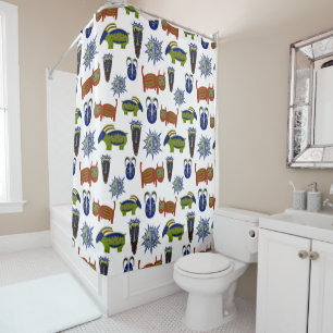 Rideaux De Douche Motif cool non-ven