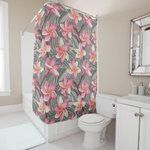 Rideaux De Douche Motif d'aloha tropical
