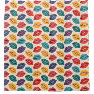 Rideaux De Douche Motif de baiser