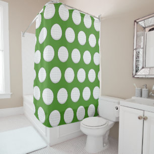 Rideaux De Douche Motif de balle de golf