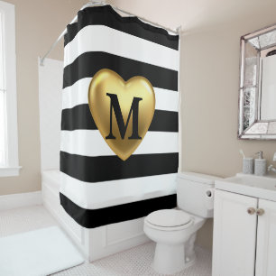 Rideaux De Douche Motif de bandes