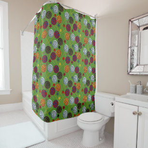 Rideaux De Douche Motif de bonbons   motif Lollies   lollipop 39