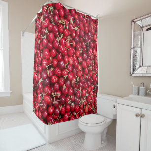 Rideaux De Douche Motif de cerise douce