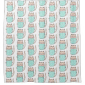 Rideaux De Douche Motif de chaton chat (Devant)