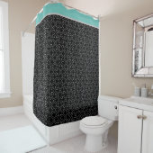 Rideaux De Douche Motif de contour Flèche simple (En situation)