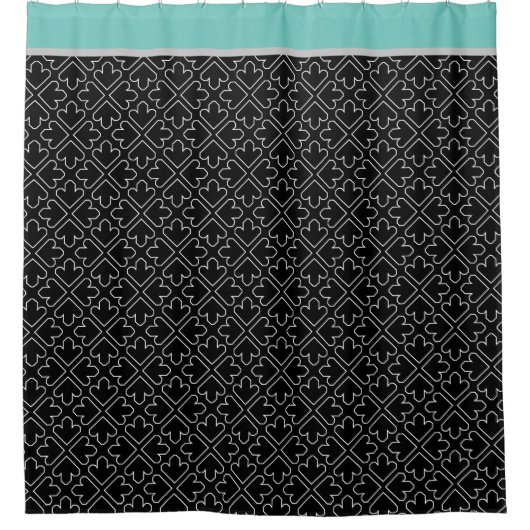 Rideaux De Douche Motif de contour Flèche simple (Devant)