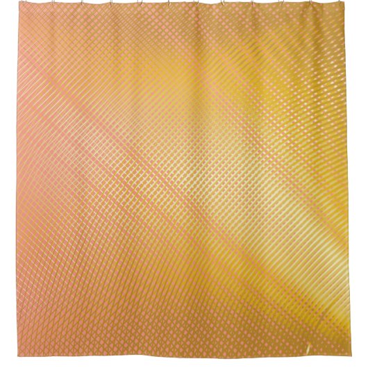 Rideaux De Douche Motif de dégradé minimal. Conception de la couvert (Devant)