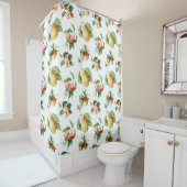 Rideaux De Douche Motif de fruits (En situation)