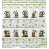 Rideaux De Douche Motif de gnome pour la Saint-Patrick (Devant)