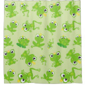 Rideaux De Douche Motif de grenouille, Grenouilles mignonnes, Grenou (Devant)