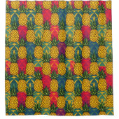 Rideaux De Douche Motif de l'ananas  (Devant)