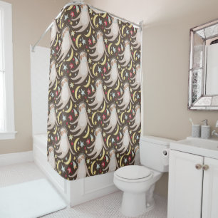 Rideaux De Douche Motif de l'astronaute Sloth