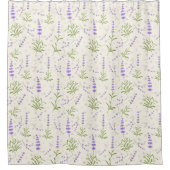 Rideaux De Douche Motif de lavande (Devant)