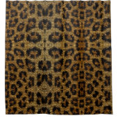 Rideaux De Douche Motif de léopard Brown (Devant)