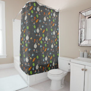 Rideaux De Douche Motif de l'espace