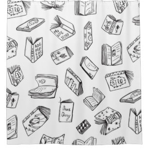 Rideaux De Douche Motif de livre
