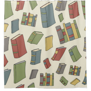 Rideaux De Douche Motif de livre