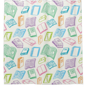 Rideaux De Douche Motif de livre