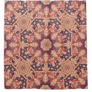 Rideaux De Douche Motif de mandala sans couture. Elément décoratif v
