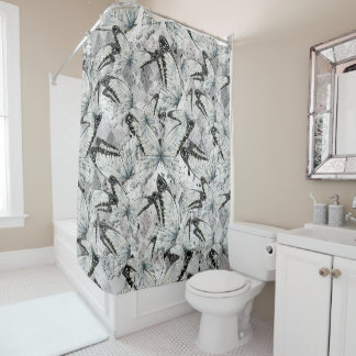 Rideaux De Douche Motif de papillons