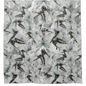 Rideaux De Douche Motif de papillons (Devant)