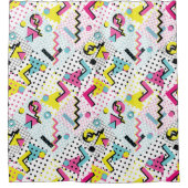 Rideaux De Douche Motif de style postmoderne Memphis (Devant)