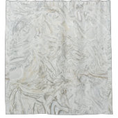 Rideaux De Douche Motif de surface en marbre gris (Devant)