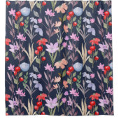 Rideaux De Douche Motif de surface Florale Mode Botanique (Devant)
