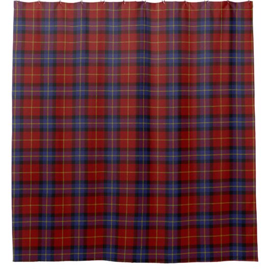 Rideaux De Douche Motif de tartan (Devant)