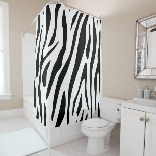 Rideaux De Douche Motif de tigre dans Vector