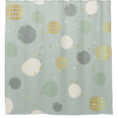 Rideaux De Douche Motif de tons pastel Abstraits et élégants (Devant)