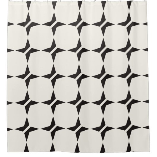 Rideaux De Douche motif de treillis transparent. Texture moderne et  (Devant)