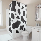 Rideaux De Douche Motif de vache (En situation)