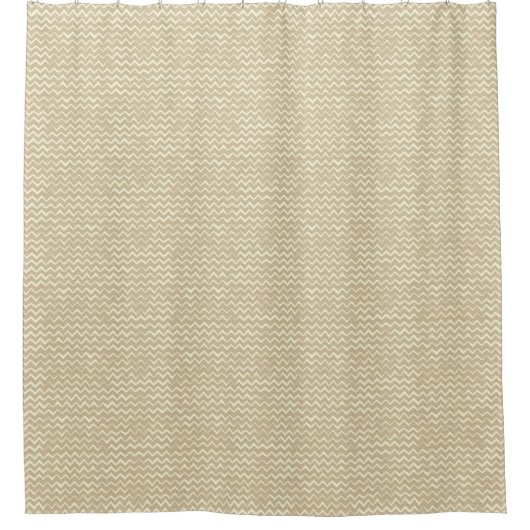 Rideaux De Douche Motif de zigzag (Devant)