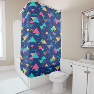 Rideaux De Douche Motif des années 80