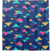 Rideaux De Douche Motif des années 80 (Devant)